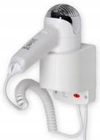 Suszarka do włosów hotelowa naścienna 1400W P3 biała