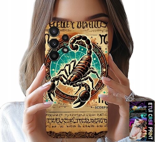 ETUI DO SAMSUNG GALAXY A32 5G - SKORPION ZNAK ZODIAKU ASTRONOMIA + FOLIA na Arena.pl