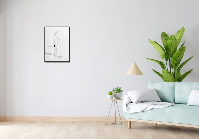 Plakat 42x59,4cm Samotna Wędrówka zdjęcie 4