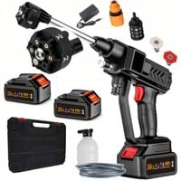 MYJKA CIŚNIENIOWA AKUMULATOROWA 60BAR +WALIZKA +OBROTOWA DYSZA + 2AKU