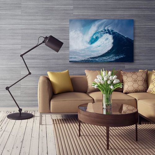 Obraz na płótnie - Canvas, Fala morska 40x30 na Arena.pl