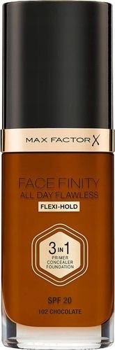 Max Factor X Facefinity All Day Flawless 3-W-1 Foundation 102 Czekoladowy zdjęcie 1