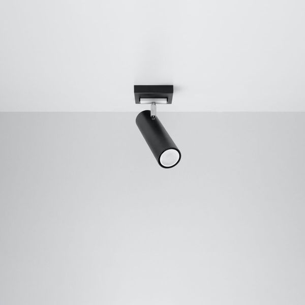 Plafon DIREZIONE 1 czarny zdjęcie 2