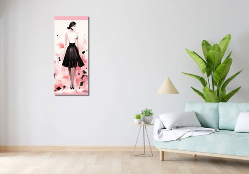 Obraz 40x100cm Pastelowe Love na Arena.pl