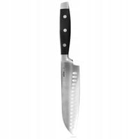 Nóż Santoku do Mięsa Ryb Owoców Stalowy Japoński Solidny ORION 33 x 5 cm
