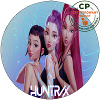 Opłatek waflowy na tort - K-Pop Demon Hunters