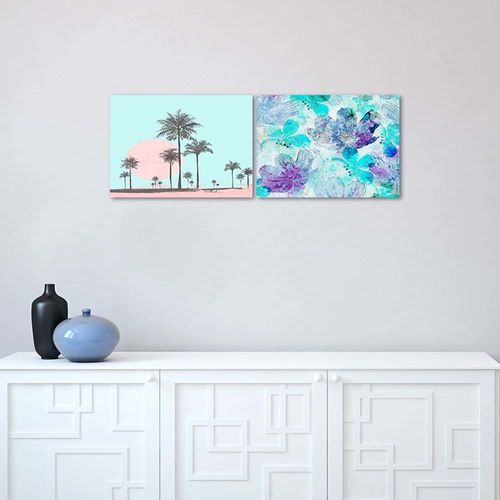 Deco Panel, Palmy i słońce 60x40 na Arena.pl