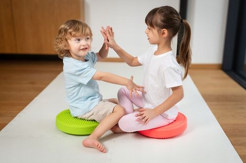 TULLO PODUSZKA SENSORYCZNA REHABILITACYJNA SENSOMOTORYCZNA DYSK JEŻYK 30CM na Arena.pl