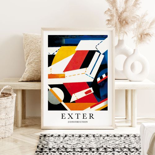Plakat Alexandra Exter abstrakcja 40x50 cm na Arena.pl
