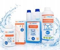Zestaw NeoProfi odkamieniacz czyszczenie systemu mleka wycior do ekspresów