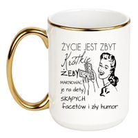 Duży Biało-Złoty 450 ml