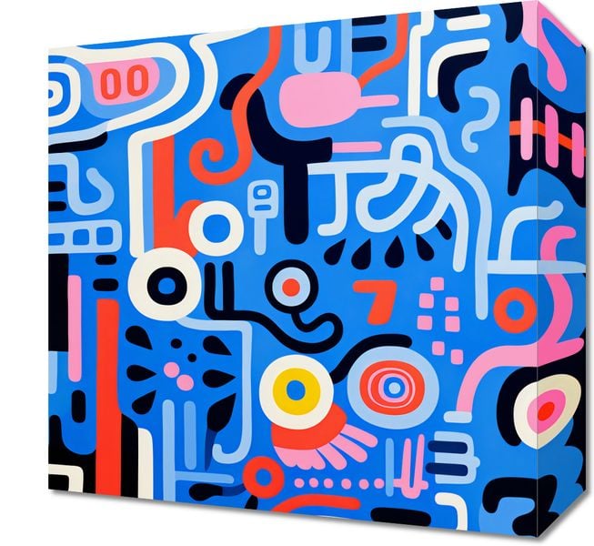 Obraz 30x30cm Rytmiczne Echo zdjęcie 1