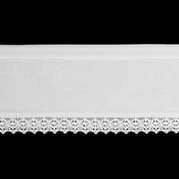 Zazdrostka 30X150 cm Clarie biała tunel delikatna koronka