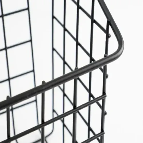 Kosz koszyk organizer metalowy zawieszany na drzwi półka wisząca na Arena.pl