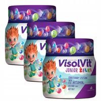 VisolVit Junior żelki, witaminy i minerały dla dzieci po 3 r.ż. 250 g