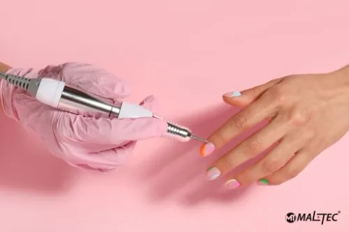 FREZARKA DO PAZNOKCI MANICURE PEDICURE PROFESJONALNA 65W ZESTAW FREZÓW na Arena.pl