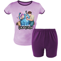 Krótka Piżama dziecięca - K-Pop Demon Hunters - Łowczynie Demonów