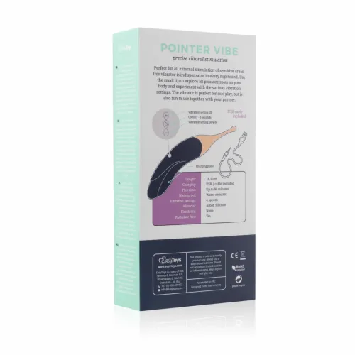 satisfyer pointer vibe - precyzyjny masażer punktowy, usb, 4 tryby na Arena.pl