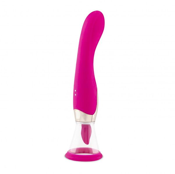 pleasure pump with g spot vibrator   pink zdjęcie 6