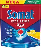 Somat Kapsułki do zmywarki 3in1 Lemon 60 szt.