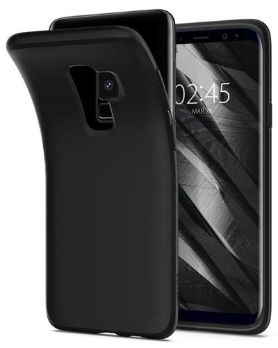SPIGEN LIQUID CRYSTAL Samsung Galaxy S9 Plus - MATTE BLAC na Arena.pl