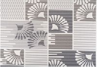 Mata łazienkowa piankowa antypoślizgowa MARINO 65 x 45 cm pianka PVC wz. 17