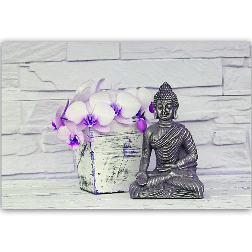 Deco Panel, Budda z kwiatkiem 60x40 na Arena.pl
