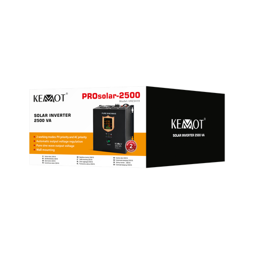 Inwerter solarny przetwornica 24V PROsolar-2500 na Arena.pl