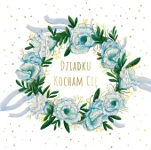 Karnet Kw Wianuszek Niebieski Dziadek