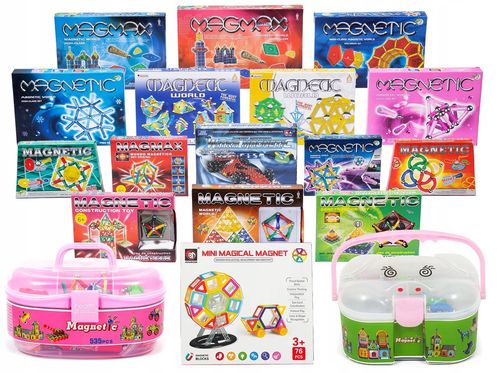 KLOCKI MAGNETYCZNE 52EL. na Arena.pl