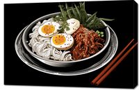 Obraz 90x60cm Ramen w Sztuce