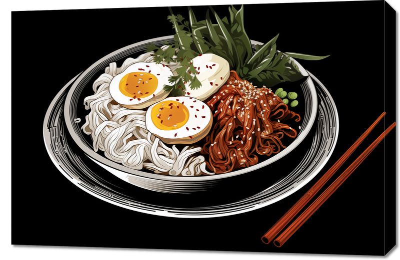 Obraz 90x60cm Ramen w Sztuce zdjęcie 1