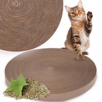 wkład do drapaka drapak z tektury tekturowy okrągły duży wymienny kartonowy