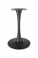 POSTUMENT DO STOŁU PODSTAWA NOGA METALOWA CZARNA STOLIKA LOFT OKRĄGŁA A-755
