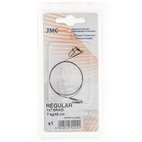 PRZYPON Z PLECIONKI TYTANOWEJ 45 cm 7 kg