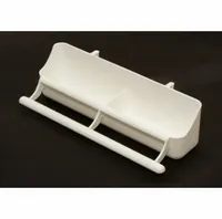 Deserówka podwójne karmidełko z żerdką dla ptaków