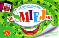 Nie śmiej się! Wersja podstawowa Zabawna gra planszowa dla dzieci od 8 lat