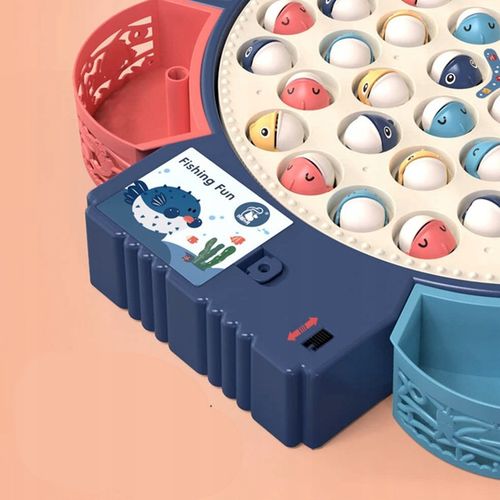 GRA ZRĘCZNOSCIOWA ŁOWIENIE RYBEK NA MAGNES KOTEK WĘDKI PUZZLE DLA DZIECI na Arena.pl