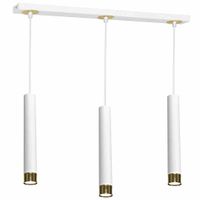 LAMPA WISZĄCA DANI WHITE/GOLD 3XGU10