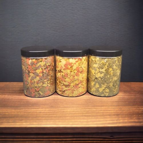 Zestaw 3 karm Glopex w pojemnikach 1000 ml Basic Eigelb i Vegetal mix na Arena.pl