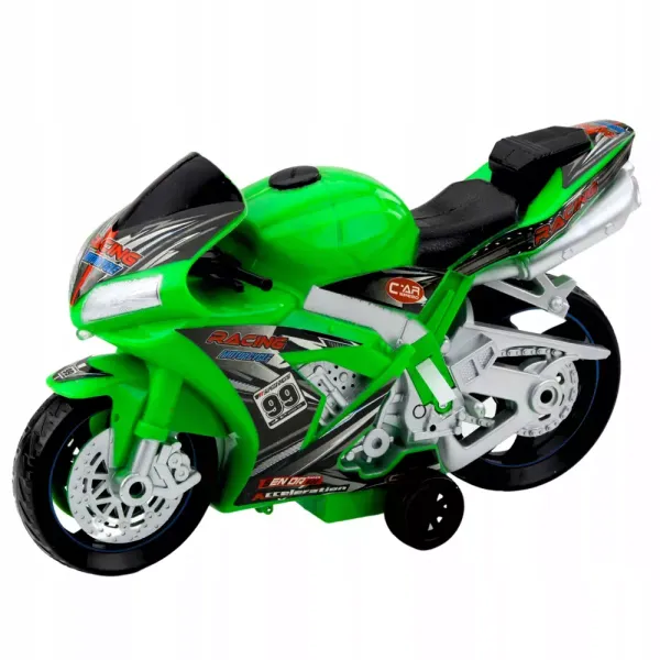 Motor wyścigowy zielony zdjęcie 2