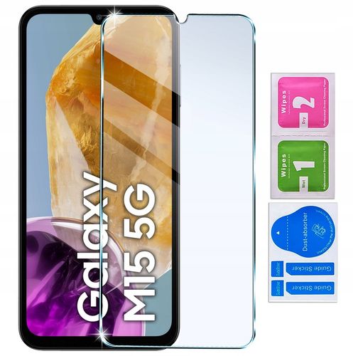 Etui z klapką do Samsung Galaxy M15 5G Zamykane Czarne Futerał +Szkło 9H na Arena.pl