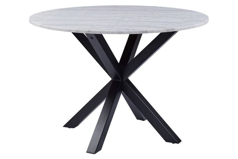 Stół Heaven 110cm szary okrągły zdjęcie 1