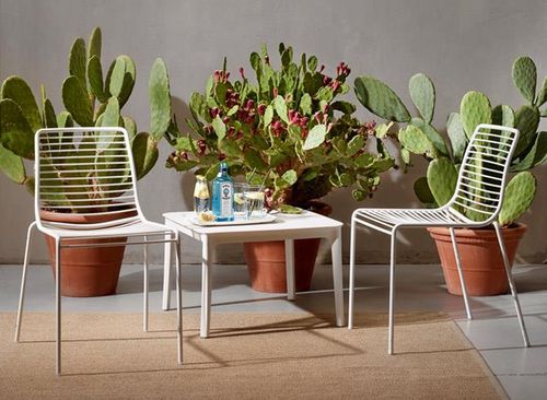 Krzesło Summer białe metalowe na Arena.pl