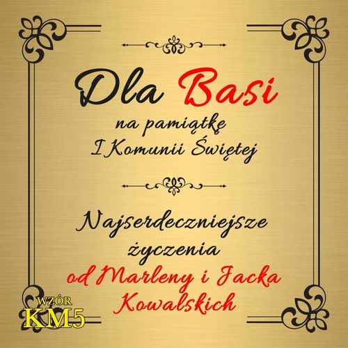 Pamiątka Pierwszej Komunii Świętej Pudełko z Grawerem Dedykacją Na Prezent na Arena.pl