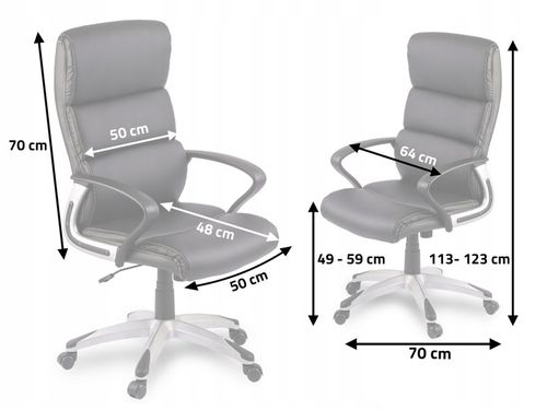 FOTEL BIUROWY OBROTOWY KOMFORTOWY KRZESŁO BIUROWE na Arena.pl