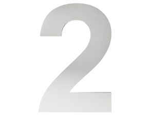 PRZYKRĘCANE OZNACZENIE BUDYNKU CYFRA 2 na Arena.pl