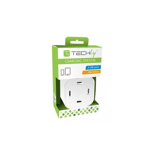 SIECIOWA STACJA ŁADUJĄCA TECHLY  4X USB 5V/9,6A na Arena.pl