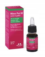 RIBES PET 80 CANE E GATTO choroby skóry 25ml z zakraplaczem NBF Lanes