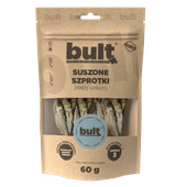 PRZYSMAK DLA PSA - NATURALNY GRYZAK SUSZONE SZPROTKI 60g | BULT